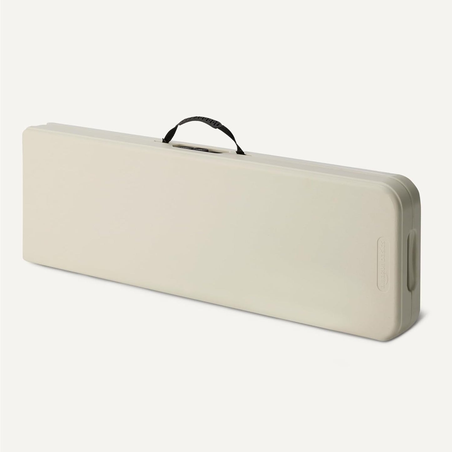 Amazon Basics 6ft Folding Bench, Indoor & Outdoor with Carrying Handle, White