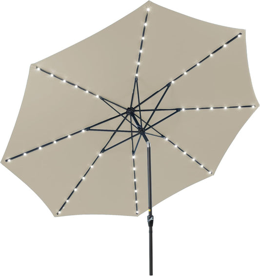 Large Outdoor Patio Umbrella with Push Button Tilt